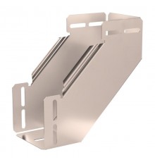 Угол вертикальный внутренний 90 градусов Стандарт INOX (AISI 409) 100х100  PR16.3376  Промрукав