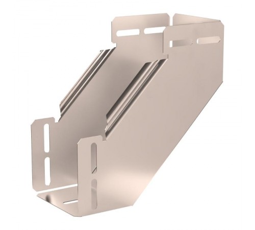 Угол вертикальный внутренний 90 градусов Стандарт INOX (AISI 409) 100х100  PR16.3376  Промрукав