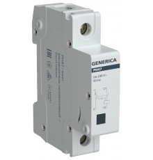 Расцепитель независимый РН47 на DIN-рейку MVA21D-RN-G GENERICA