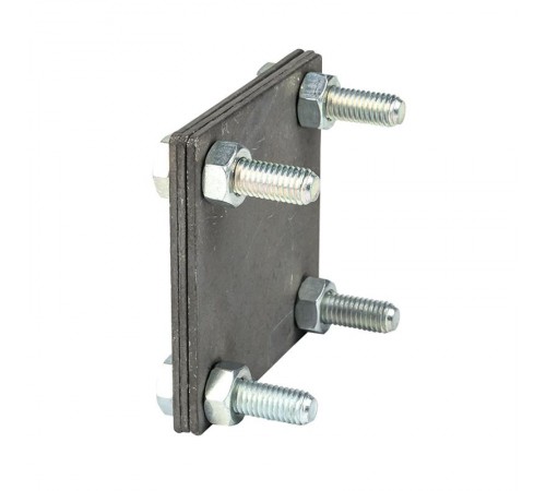 Зажим полоса 40 - полоса 40 (3 пластины 70x70мм) HZ PROxima  LP-G3105  EKF