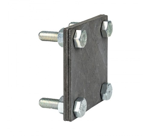 Зажим полоса 40 - полоса 40 (3 пластины 70x70мм) HZ PROxima  LP-G3105  EKF