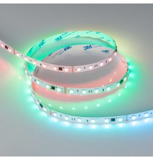 Светодиодная лента DMX-B60-10mm 24V RGB-PX6 (14 W/m, IP20, 5060, 5m) (Arlight, бегущий огонь)  039183  Arlight