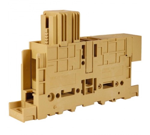 GPM.95/BC/FIX, силовой зажим шина/кабель бежевый 95 кв.мм/ крепление на плату  ZGP210  DKC