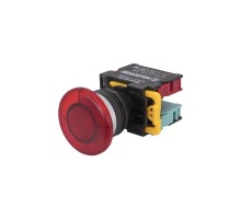 ВК22-EC45-65У1, красный, 1НО+1НЗ, гриб без фиксации 40мм, d22мм, IP65, выключатель кнопочный  (ЭТ)   ET559662   Электротехник