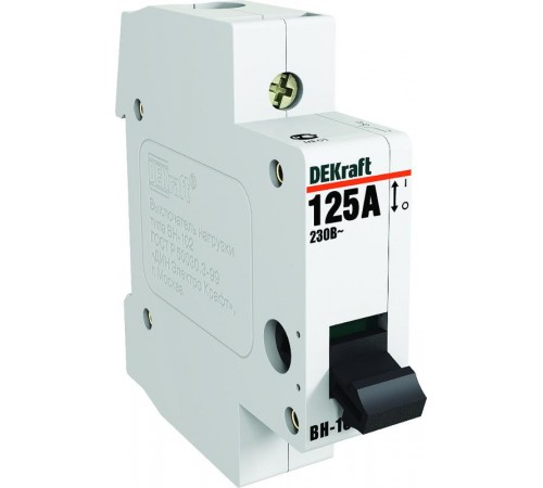 Выключатель нагрузки 1Р 32А ВН-102  17002DEK  DEKraft