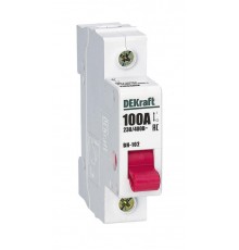 Выключатель нагрузки 1Р 100А ВН-102  17004DEK  DEKraft