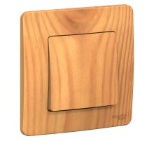 Blanca Ясень С/У Выключатель 1-клавишный, 10А, 250B  BLNVS010105  SE