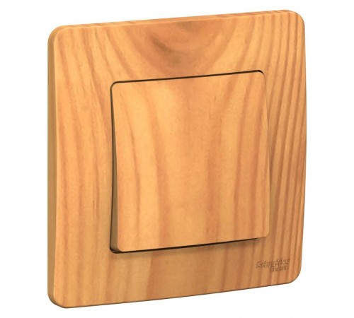 Blanca Ясень С/У Выключатель 1-клавишный, 10А, 250B  BLNVS010105  SE