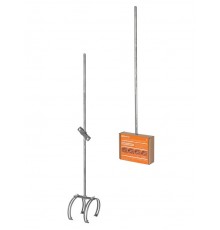 Молниеприемник, комплект для круглого конька №1, длина 1 м  SQ2402-3001  TDM