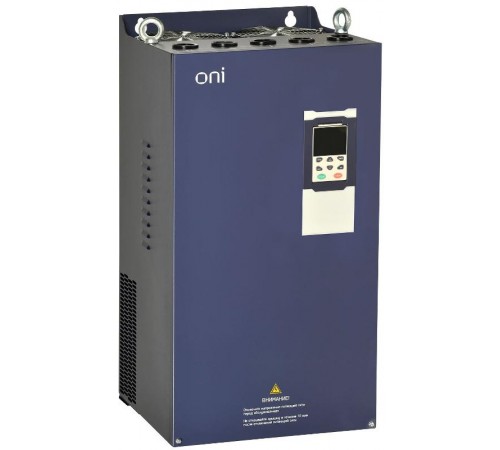 ПЧ K750 380В 3Ф 160-185кВт 304-340А  K750-33-160185M  ONI