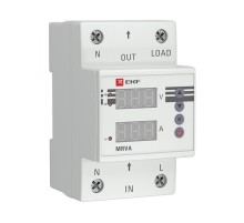 Реле напряжения и тока с дисплеем MRVA 63A EKF PROxima  MRVA-63A  EKF