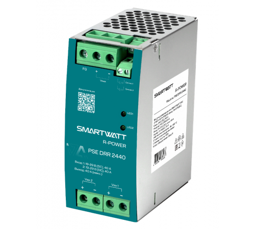 Модуль резервирования SMARTWATT PSE DRR 2440 R-POWER, Uвход. 19-29 В (DC), Uвых. 24 В (DC), 40 А  4512020450043  SMARTWATT