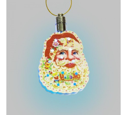 Фигурка подвесная "Санта Клаус" RGB 8*6 см  501-100  NEON-NIGHT