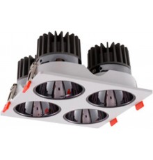 Светильник светодиодный CDL-250-S 4X10Вт 3000К 24° белый  62034DEK  DEKraft