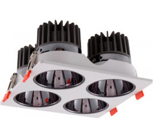 Светильник светодиодный CDL-250-S 4X10Вт 3000К 36° белый  62035DEK  DEKraft