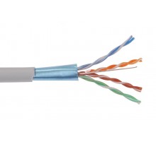 Каб. в.п. ШПД F/UTP кат. 5E 4 пары PVC 305м сер  BC1-C5E04-311  ITK