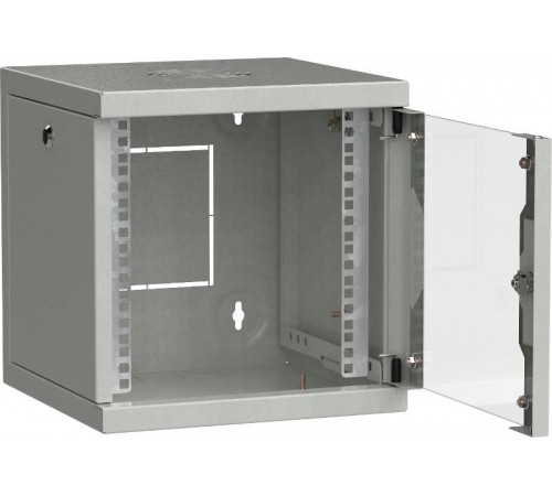 ITK LINEA WS Шкаф 10" 6U 320х310мм дверь стекл. сер.  LWS3-06U33-GF  ITK