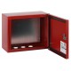  Щит с монтажной панелью металлический КРАСНЫЙ ЩМПг-02 IP54 (250x300x175) SIMPLE  Б0047700  ЭРА