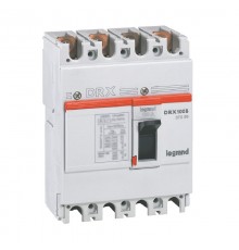 DRX125 термомагнитный 80A 4П 20KA  027258  Legrand