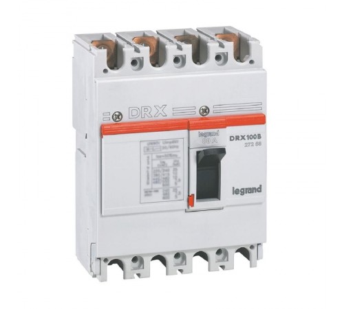 DRX125 термомагнитный 80A 4П 20KA  027258  Legrand