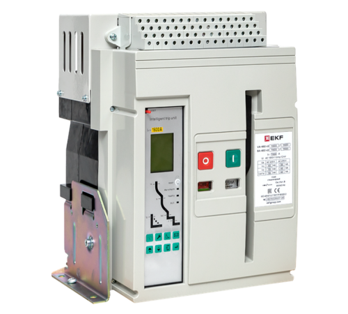 Выключатель автоматический ВА-450 1600/630А 3P 65кА стационарный v2  mccb450-1600-630-v2  EKF