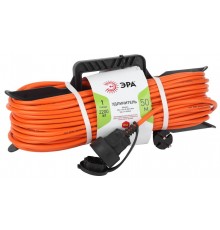 Удлинитель силовой ЭРА UFx-1-2x1.5-50m-IP44 на рамке б/з 1 гн 40м ПВС 2х1.5  Б0046823  ЭРА