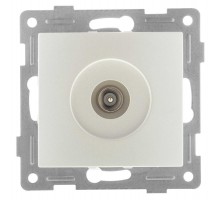 Bravo Механизм антенной розетки, одинарная, СУ, жемчуг  С10А1-028  GUSI Electric