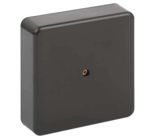 Распаячная коробка  BS-B-100-100-30 100х100х30мм без клеммы черная IP40 BS-B-100-100-30  Б0061807  ЭРА