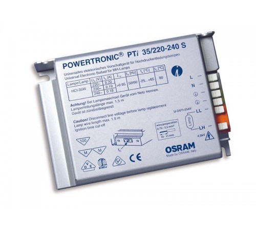 ЭПРА 39Вт PTI 35/220-240 S VS20 PTI 35/220-240 S VS20  4008321073112  Osram