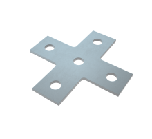 Соединительная пластина х-образная (5 отверстий) HD  USX HD  КМ-профиль