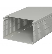 Распределительный кабельный канал LK4 N 80x120x2000 мм (ПВХ,серый) (LK4 N 80120)  6178236  OBO Bettermann
