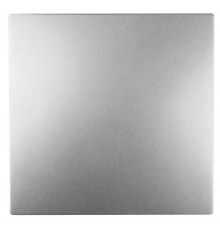 14-1111-03 Кнопка, 10АХ-250В, Elegance, алюминий (10/100/2500)  Б0047864  ЭРА