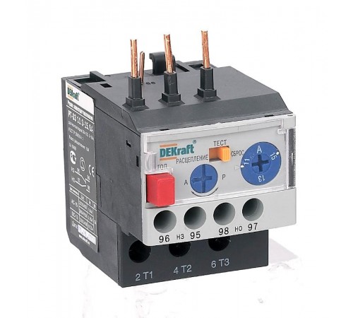 Реле электротепл. для конт. 09-18A 11,0-15,0А РТ-03   23116DEK  DEKraft