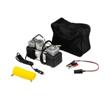 Компрессор автомобильный усиленный двухпоршневой с цифровым манометром и функцией автостоп (60л/мин, 10 АТМ)  80-0522  REXANT