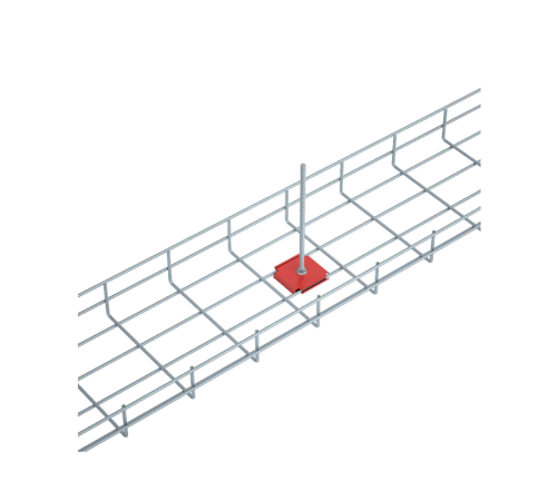 Фиксатор площадка  FP  КМ-профиль
