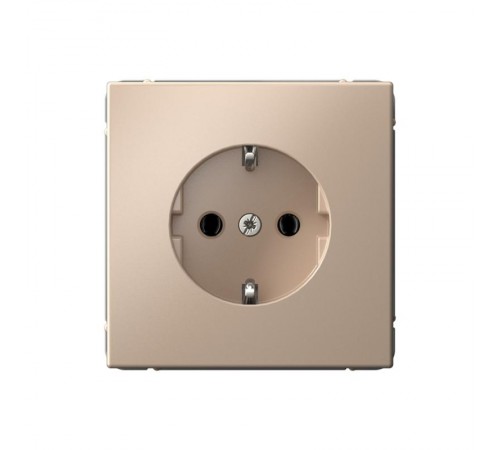 ArtGallery Песочный Розетка с заземлением, 16А, механизм, быстрозажим. клем.   GAL001243S  SE