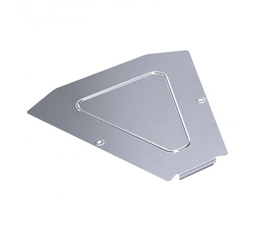 Крышка угла горизонтального 45 градусов Стандарт INOX (AISI 316) 400  PR16.3460  Промрукав