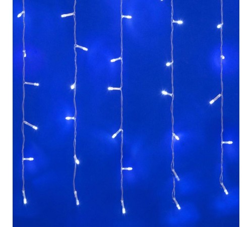 Занавес светодиодный  с контроллером ULD-C2030-240/DTA WHITE IP20   3х2м, 240 диодов. белый свет. шнур прозр.  06739  Uniel