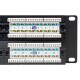 Патч-панель TERACOM PRO 19'' Cat.6 2U неэкранированная UTP 48 портов RJ-45 Dual IDC  TRP-PPNL-6UTP-2U48  EKF