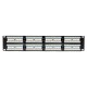 Патч-панель TERACOM PRO 19'' Cat.6 2U неэкранированная UTP 48 портов RJ-45 Dual IDC  TRP-PPNL-6UTP-2U48  EKF