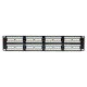 Патч-панель TERACOM PRO 19'' Cat.6 2U неэкранированная UTP 48 портов RJ-45 Dual IDC  TRP-PPNL-6UTP-2U48  EKF