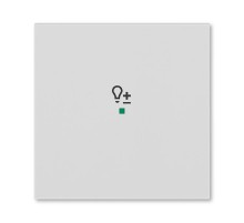 ABB Levit Серый Клавиша 1-ая с символом светорегулятора free@home  6220H-A01004 16  2CHH621004A4016  ABB