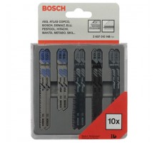 Пилки для лобзика 10шт Wood and Metal (T127D, T118A, T111C, T101B, T119 BO)  2607010148  BOSCH