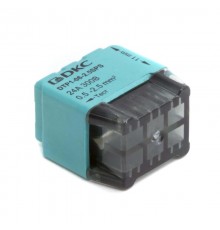 Клеммная колодка на 6 проводника до 2,5 кв. мм. на токи до 24А  DTP1-06-2.5SPS  DKC