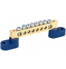 Шина N ноль на 2-угловых изоляторах ШНИ-8х12-8-У2-С  YNN10-812-8C2-K07  IEK