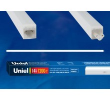 Светильник светодиодный линейный T5 c выключателем ULI-E01-14W/NW/K WHITE 4000K 1200Лм белый  UL-00002729  Uniel