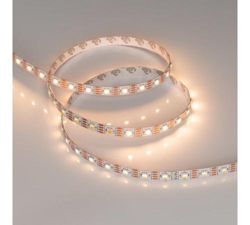 Светодиодная лента SPI-B60-10mm 12V Warm2700-PX1-RAM (9.3 W/m, IP20, 5060, 5m) (Arlight, бегущий огонь)  033438  Arlight