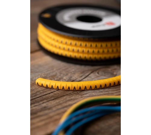 Маркер-кабельный 4,0кв.мм "A" (500шт.) (ЕС-2) EKF PROxima  plc-KM-4-A  EKF