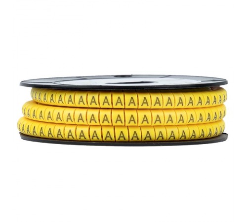 Маркер-кабельный 4,0кв.мм "A" (500шт.) (ЕС-2) EKF PROxima  plc-KM-4-A  EKF