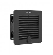 Вентилятор с фильтром RV 40 м3/ч, 24 В DC, 112x112 мм, IP54, RAL9005  R5RV08024B  DKC